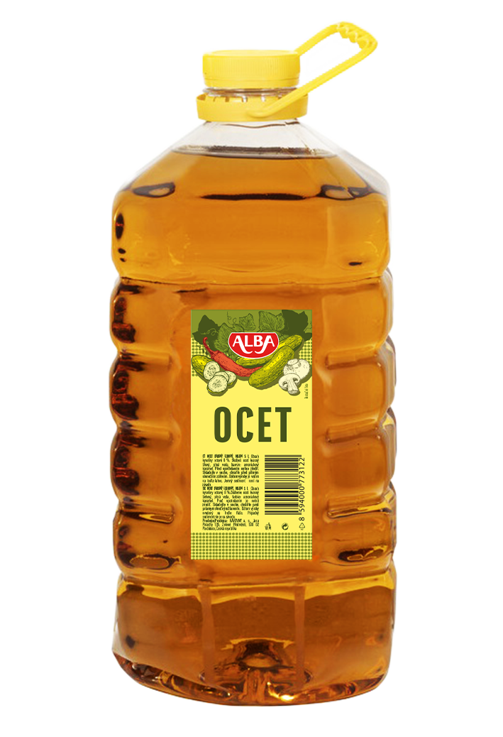 Ocet kvasný lihový 8% - kanystr 5 l